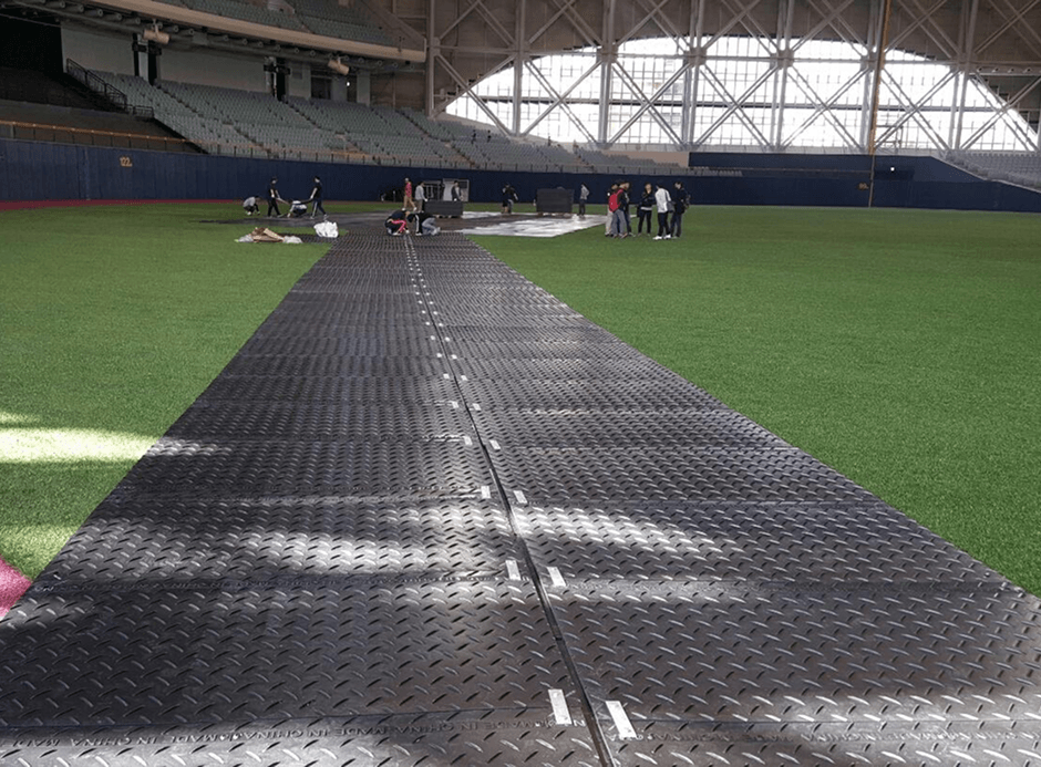 Outdoor Venue floor protection