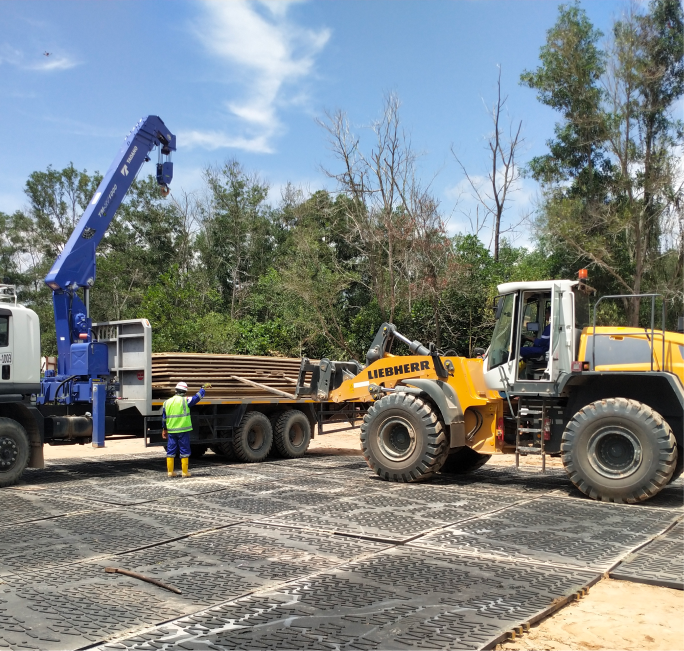 Heavy‑duty traffic demand is high, while conventional pavement materials show insufficient practical performance.