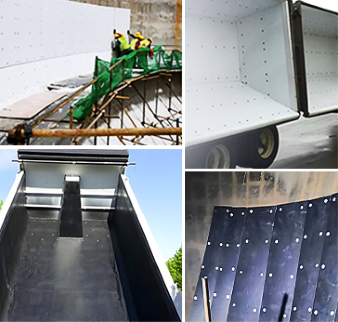 Material handling operates under high‑intensity conditions with stringent requirements for wear resistance, anti‑blocking performance and operational safety.