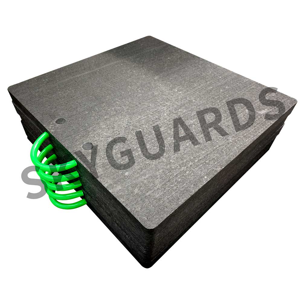 Rough Surface anti-slip Crane outrigger pads 