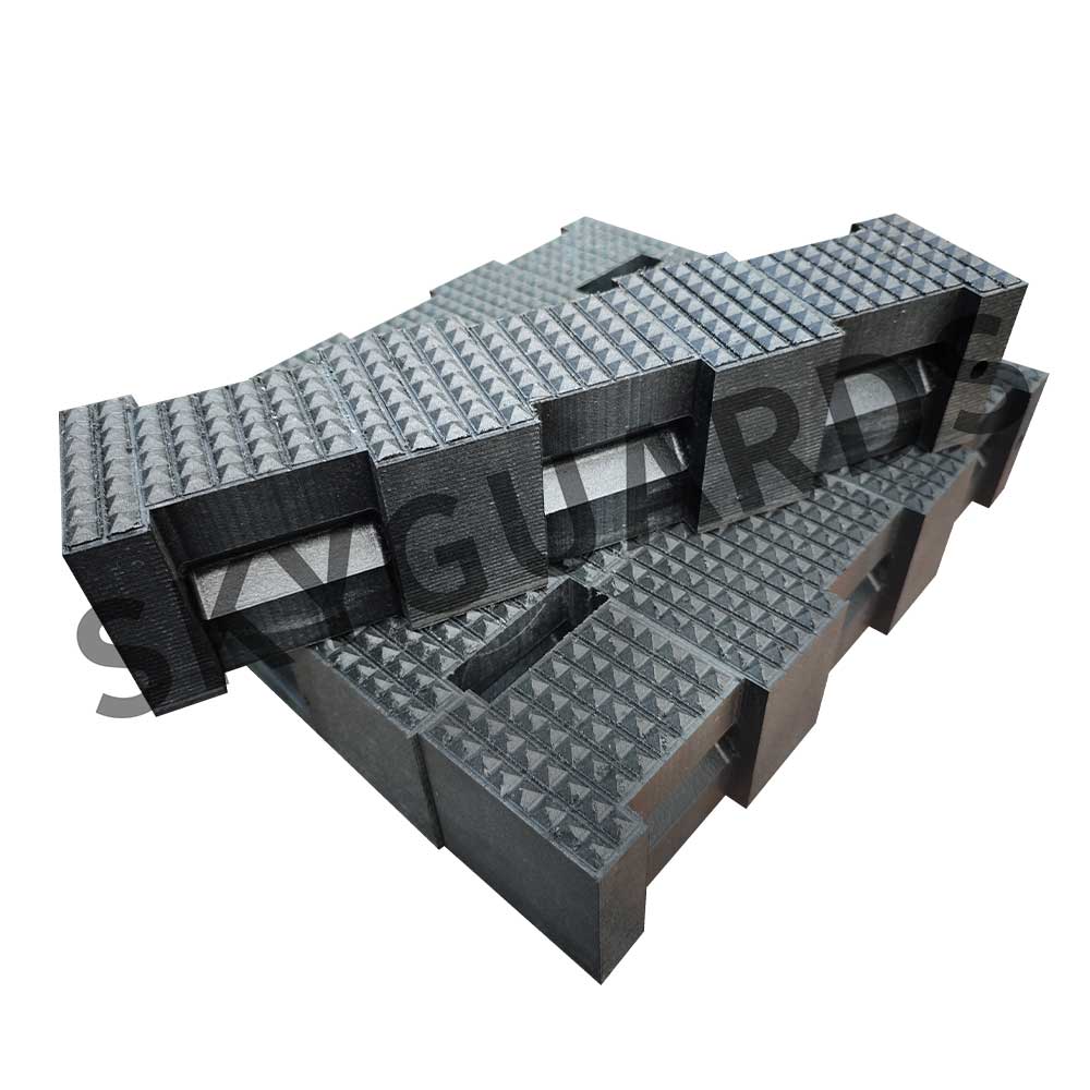 Interlocking UHMWPE cribbing Blocks
