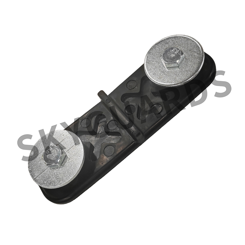 Two-Way Urethane Connector For Ground Protection Mats