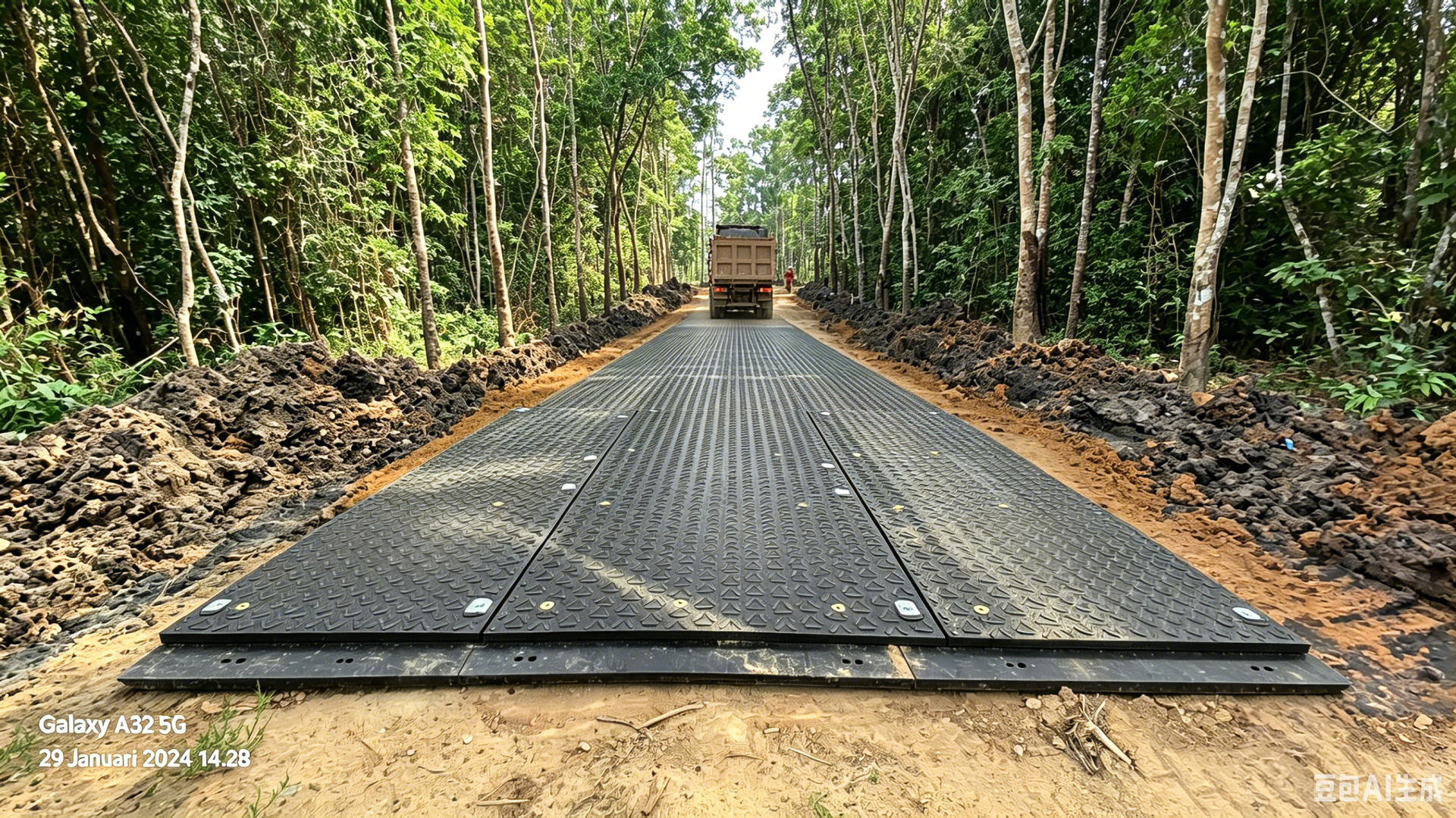 Skyguards Amphi Mats | Ground Protection Mats for Indonesia Palm Plantations