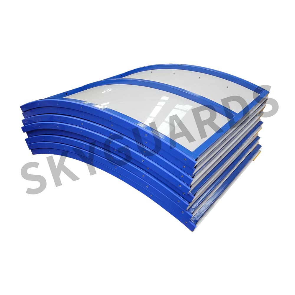 Dasher board for ice rink