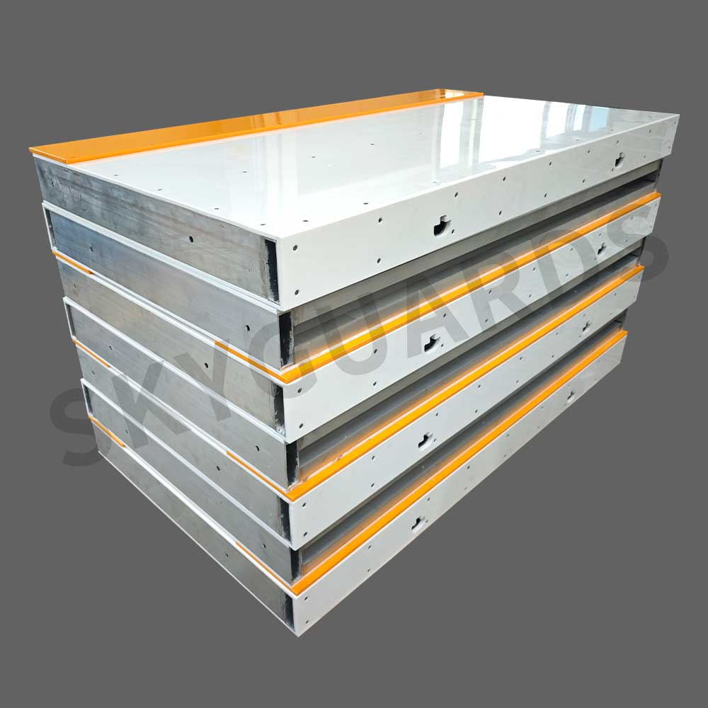 Dasher board for ice rink