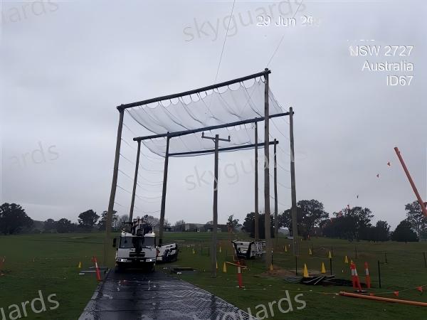 DUPHI MATS 4000X2000X40MM Ground portection mats used in Australia for Wind Power Project