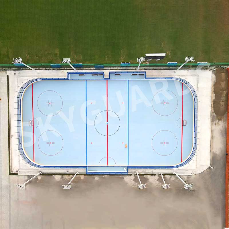 HDPE Dasher Board Fencing | 16th Anhui Provincial Games Venue Renovation Case